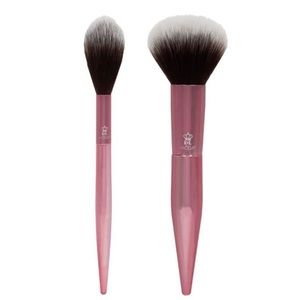 NIB Moda Powder & Soft Glow Brush Kit Rose Gold